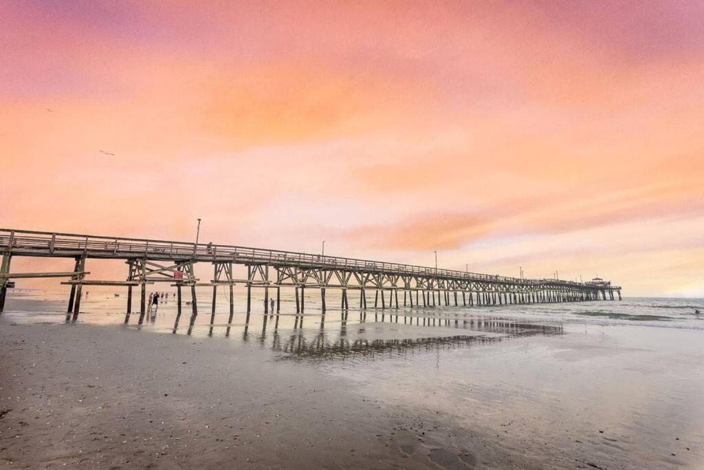 Oceanview 3-Story Getaway W/ 3 Decks, Pool, Game Room Myrtle Beach Eksteriør billede