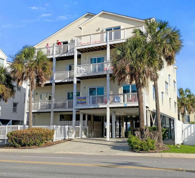 Oceanview 3-Story Getaway W/ 3 Decks, Pool, Game Room Myrtle Beach Eksteriør billede