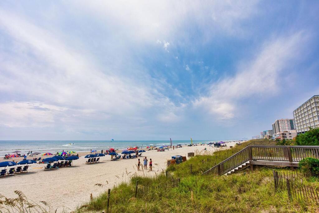 Oceanview 3-Story Getaway W/ 3 Decks, Pool, Game Room Myrtle Beach Eksteriør billede